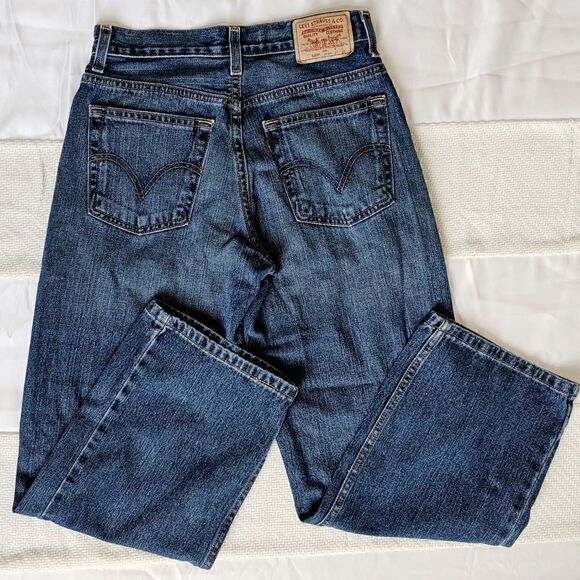 Vintage Levi's 569 Mid-Rise Loose Straight Jeans - Picture 5 of 7